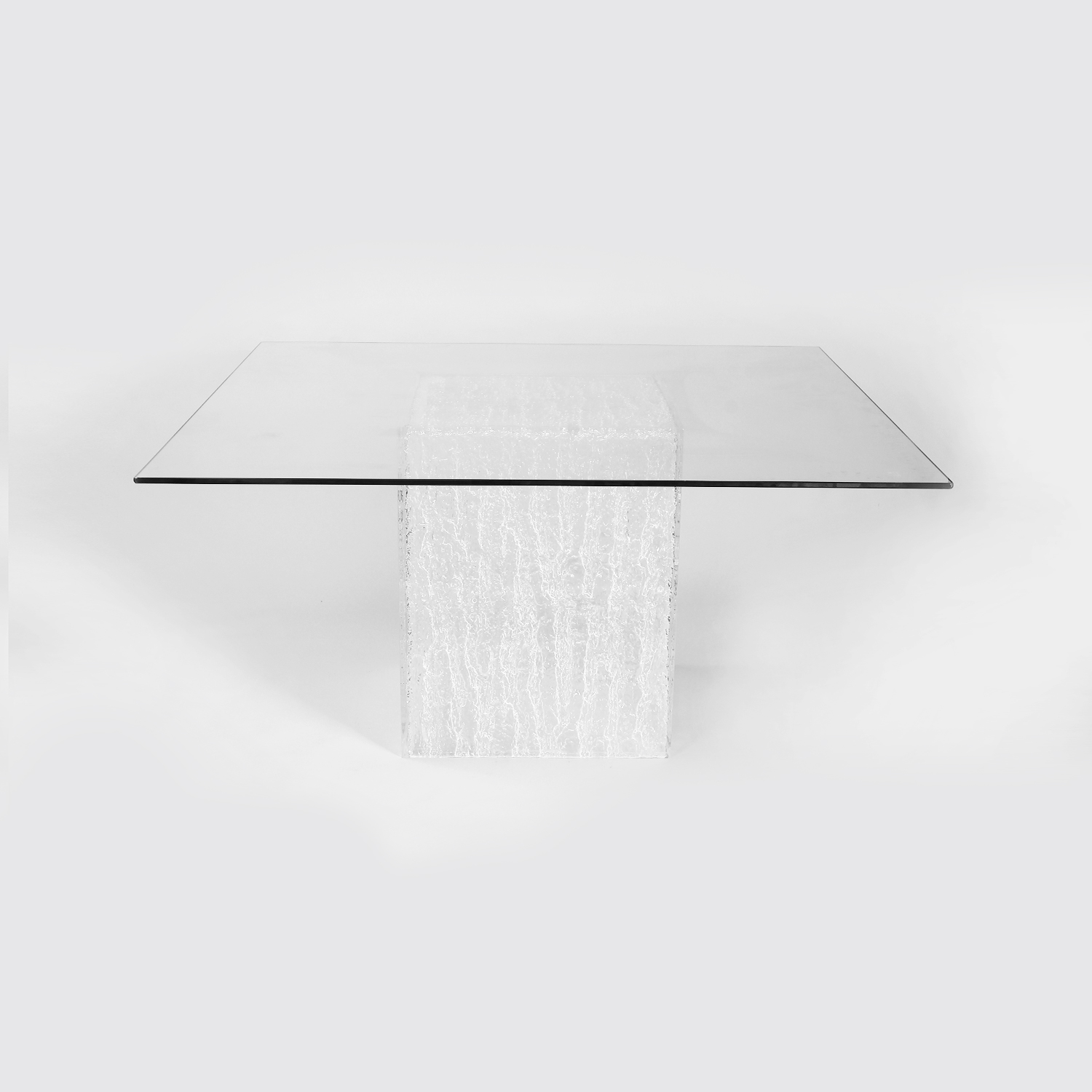 方形玻璃餐桌